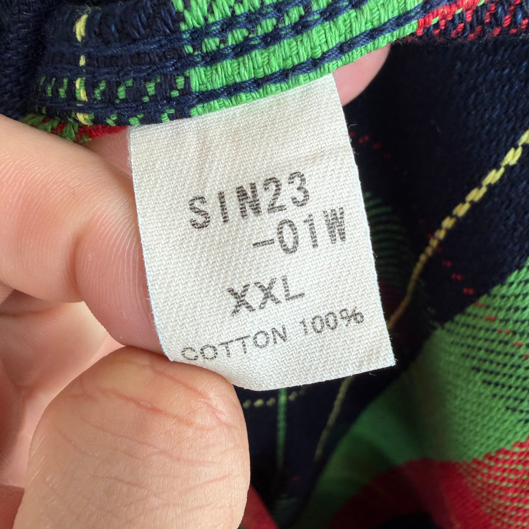 Samurai Jeans Flannel Button Up Shirt