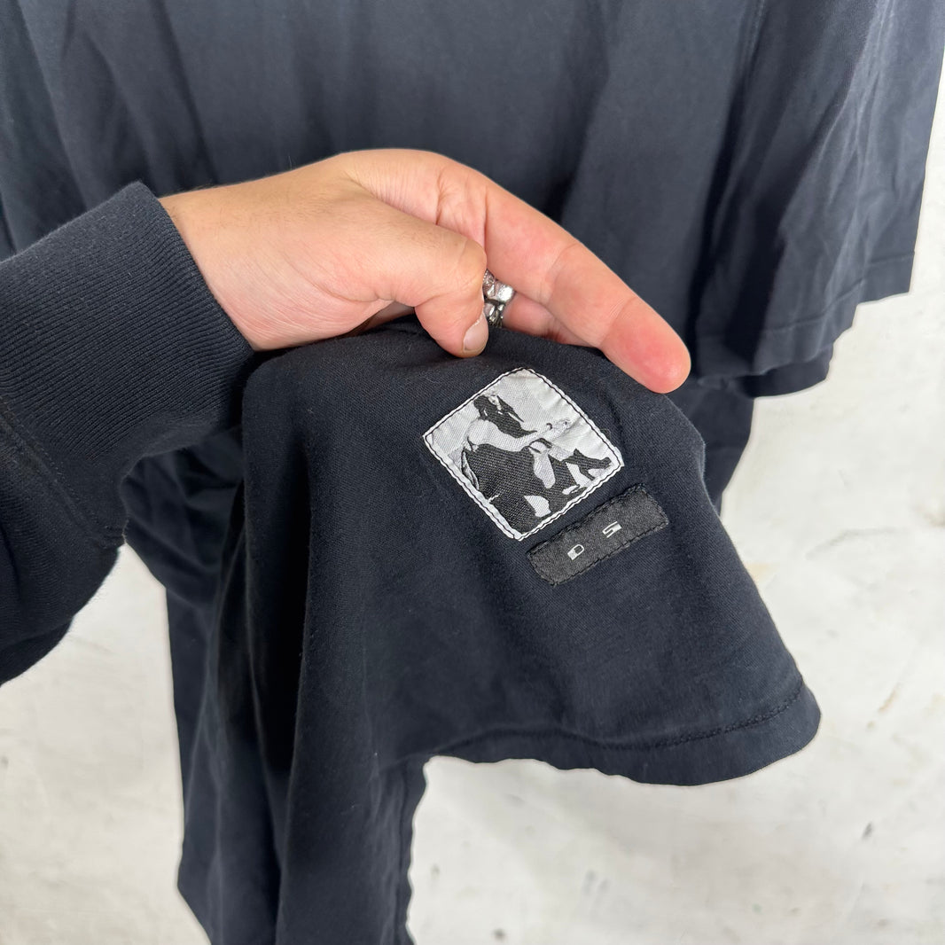 DRKSHDW Black Distressed T-Shirt