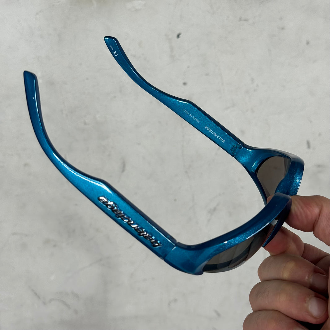 Balenciaga Blue Reverse Xpander Sunglasses
