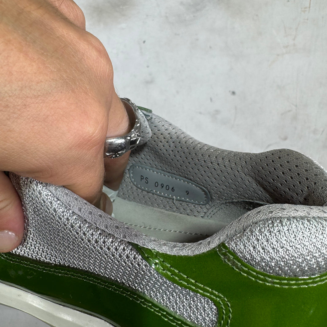 Prada Green Patent Americas Cup