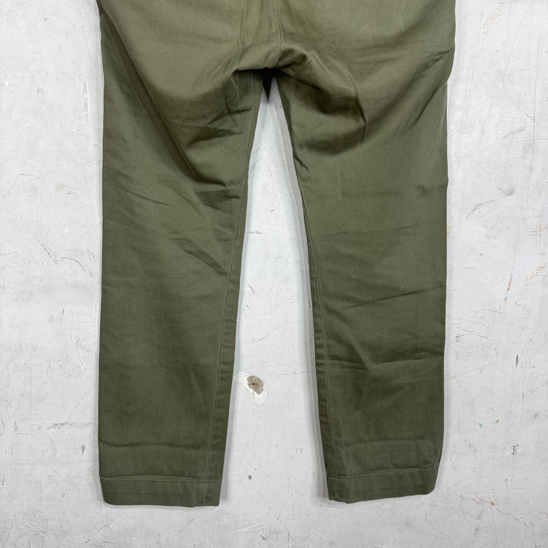 RRL Olive Fatigue Chinos