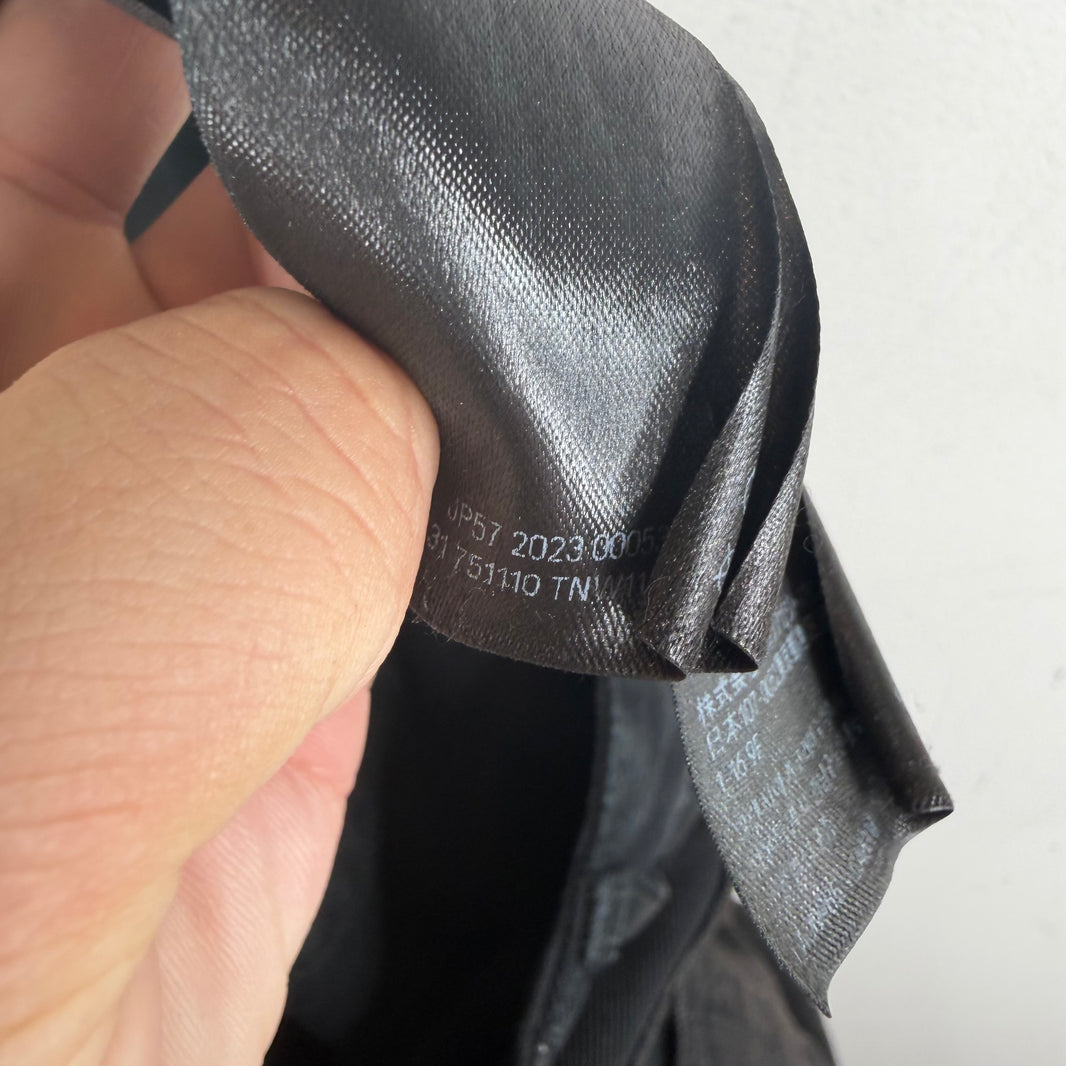 Balenciaga Straight Leg Black Jeans