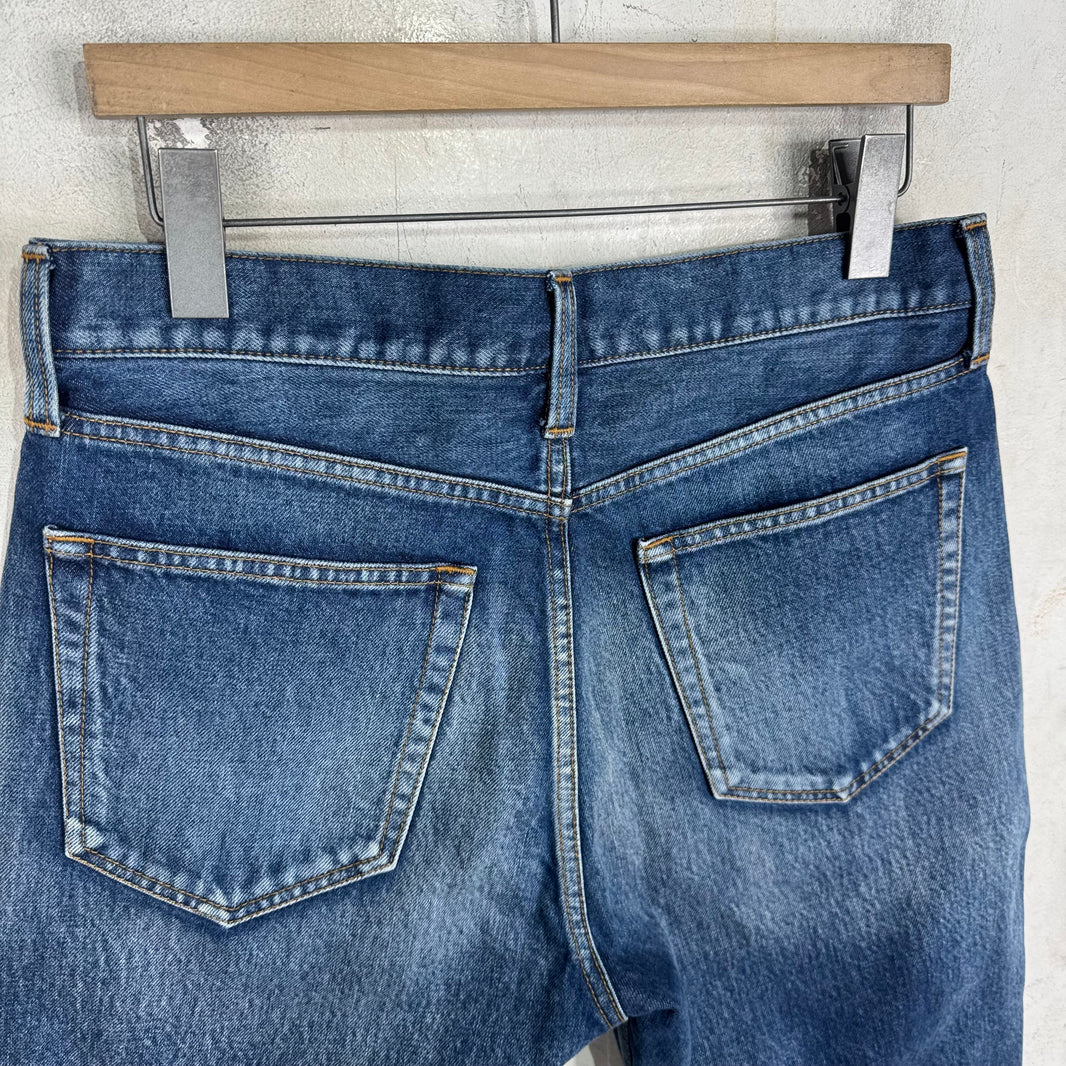 Balenciaga Blue Cutoff Jorts