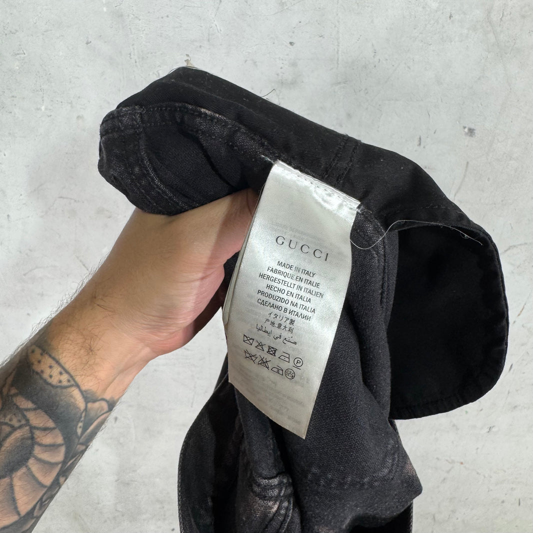 Gucci Bleached Straight Jeans