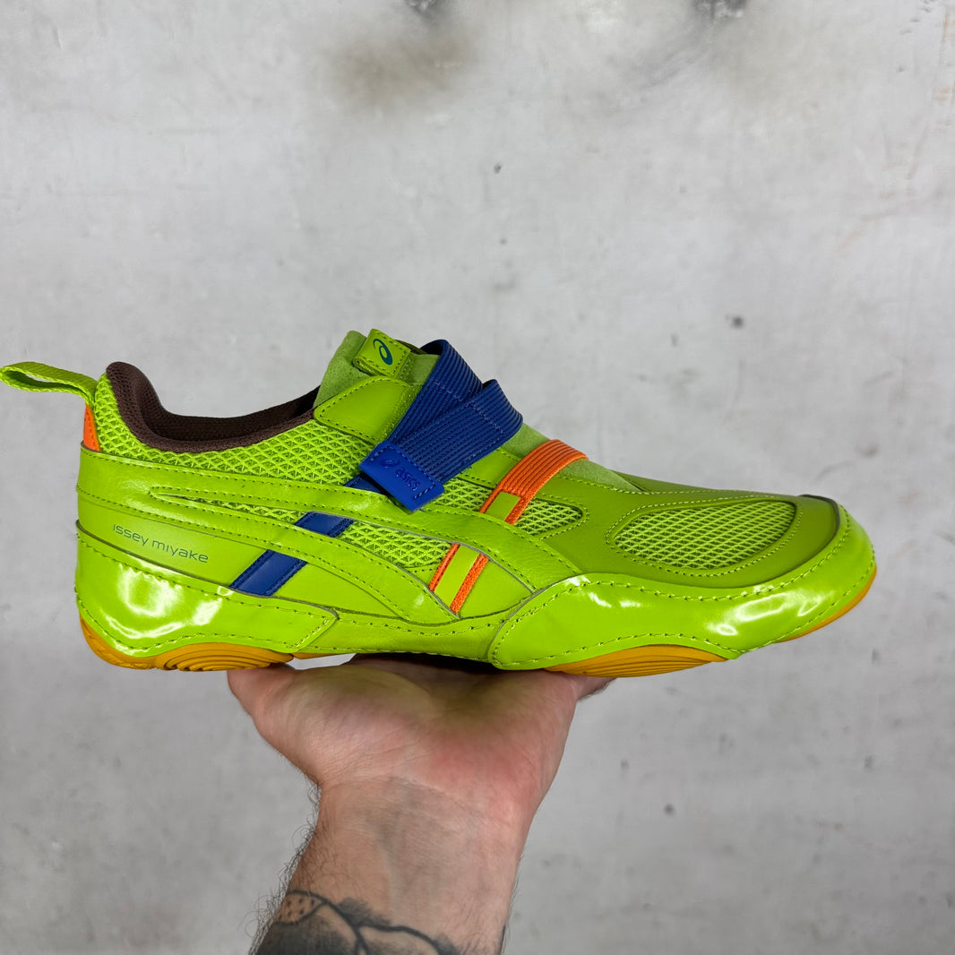 Asics x Issey Miyake Green/Blue Hyper Taping Sneakers