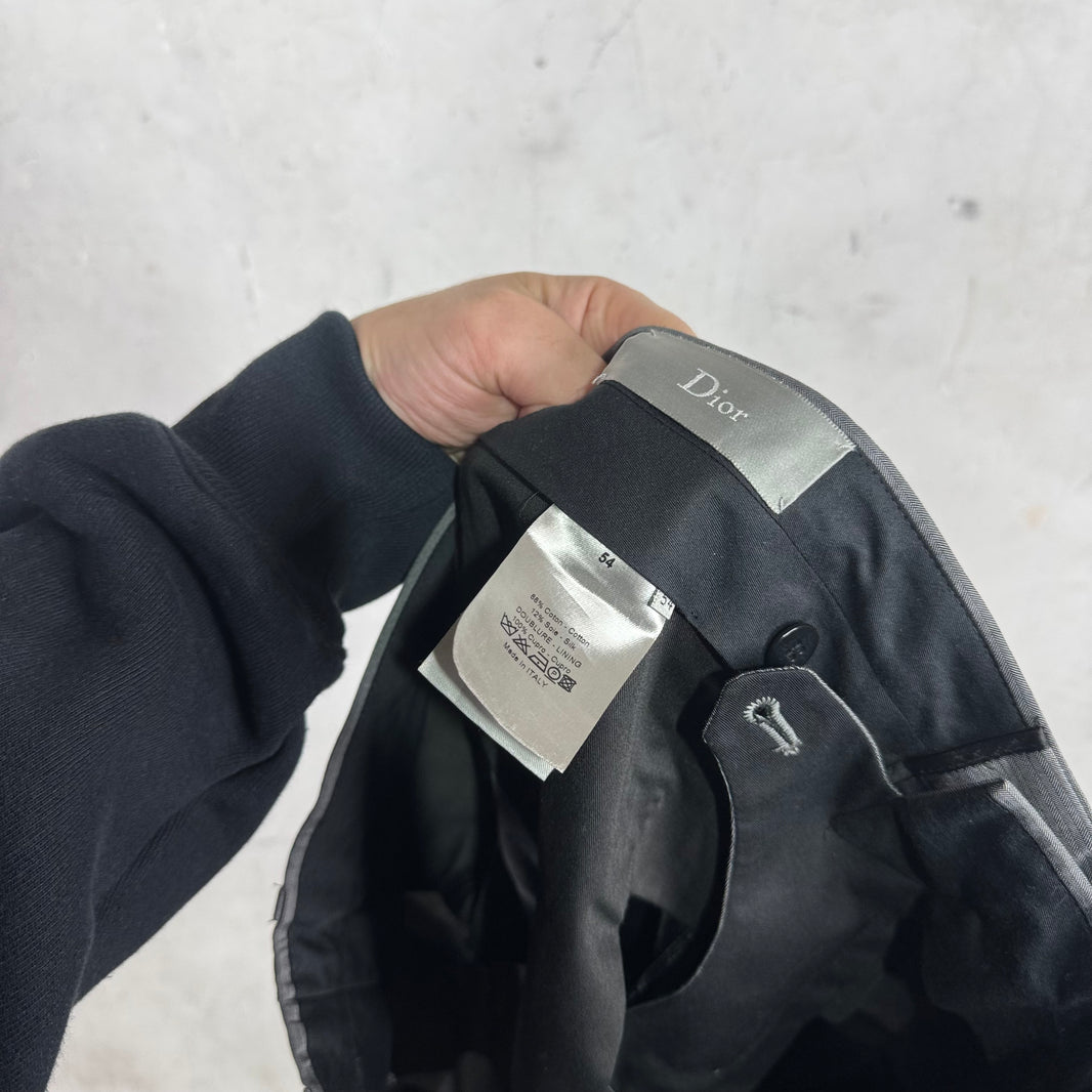 Dior Homme Grey Striped 2 PC Suit