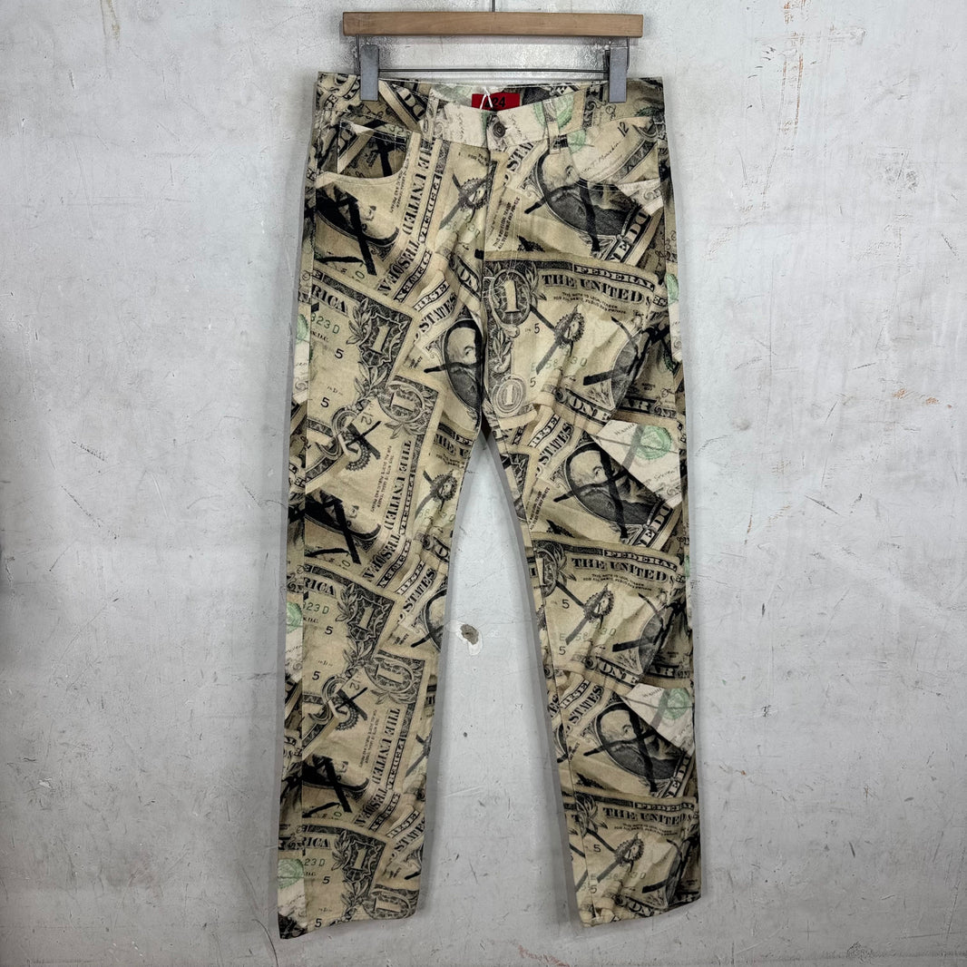 424 Money Print Jeans