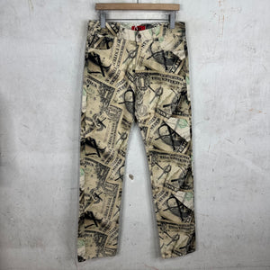 424 Money Print Jeans