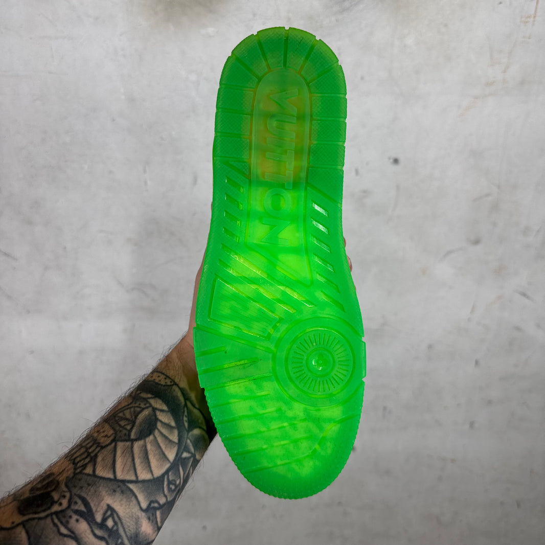 Louis Vuitton Slime Green Trainer Lows