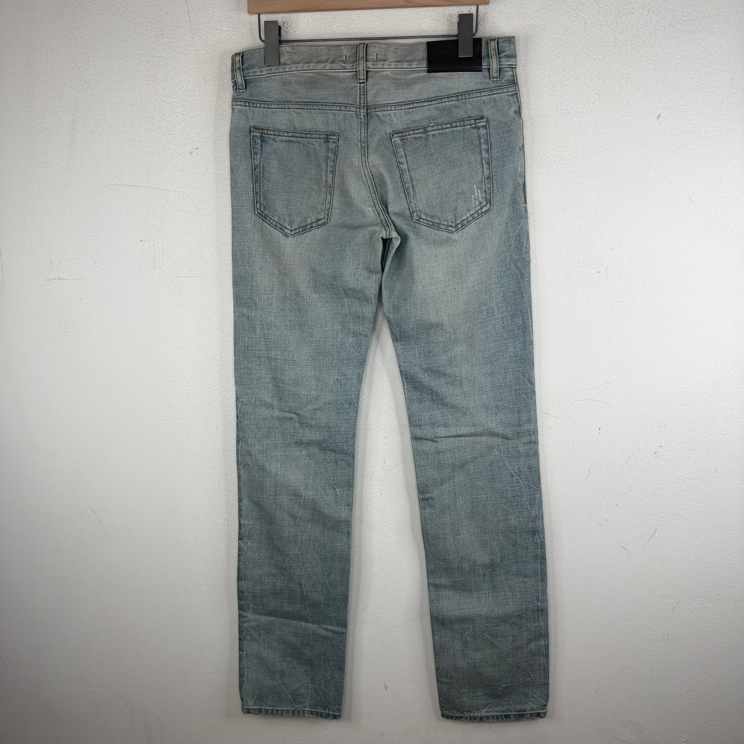 Prada Skinny Light Wash Tight Fit Jeans