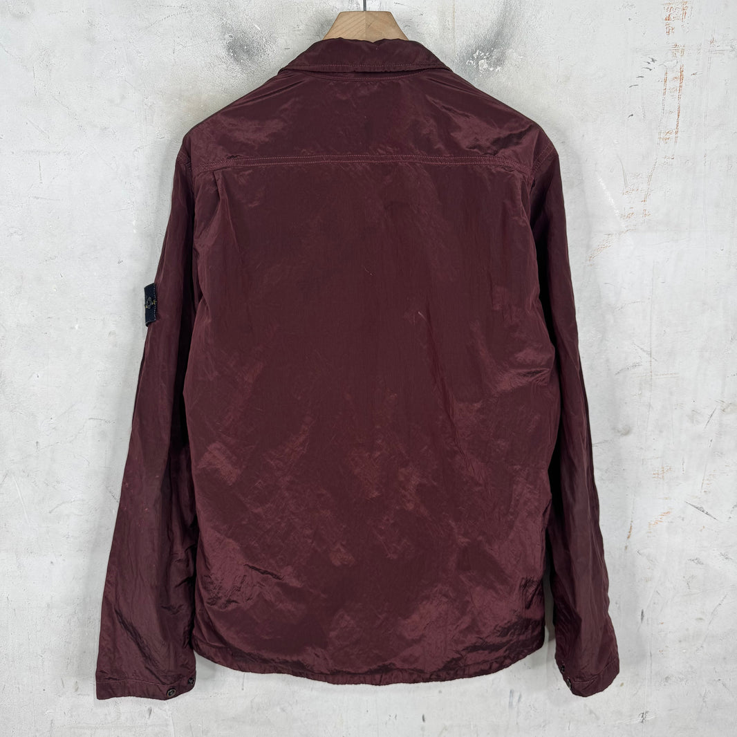 Stone Island Metallic Zipped Jacket