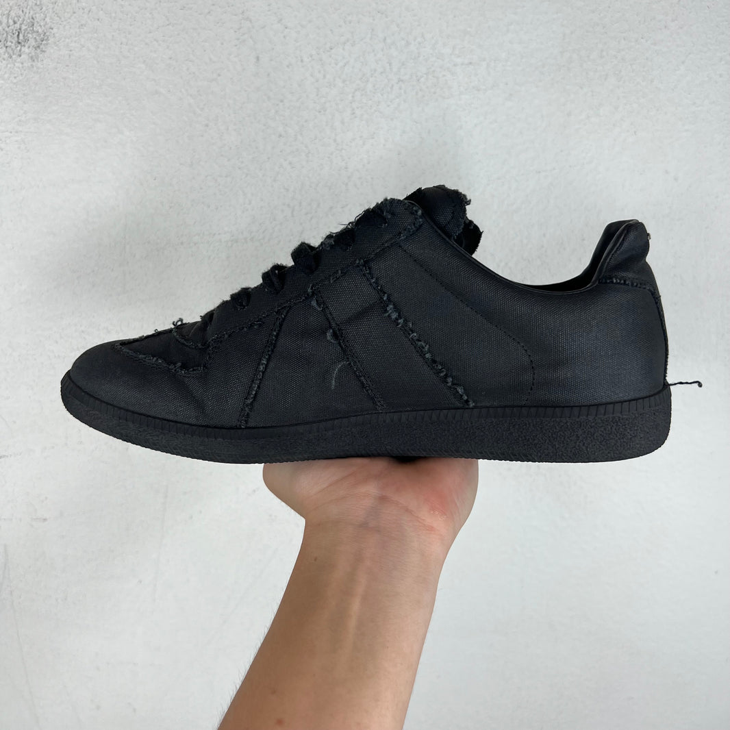 Margiela Black Canvas Replica Sneakers