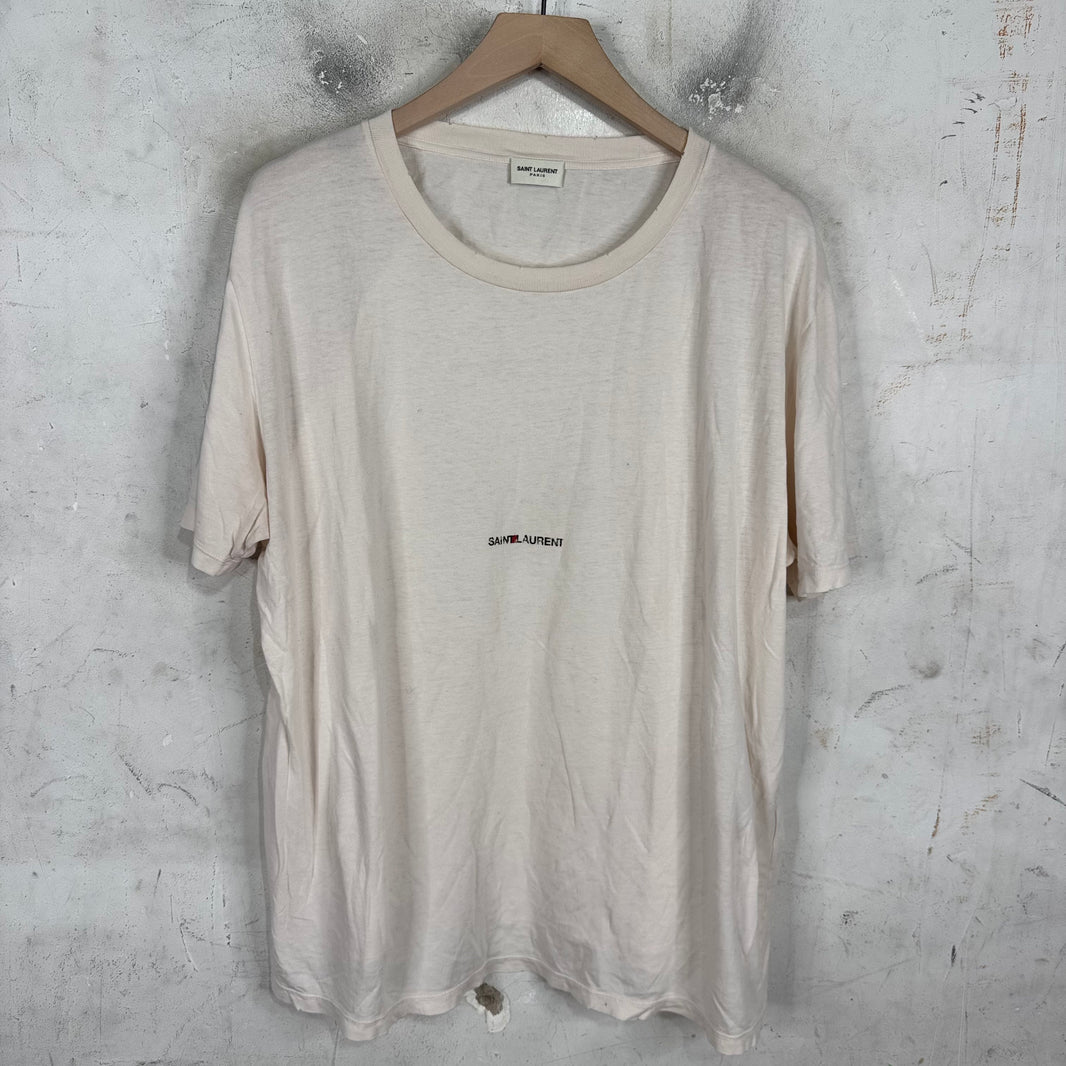 Saint Laurent Thin Logo T-Shirt