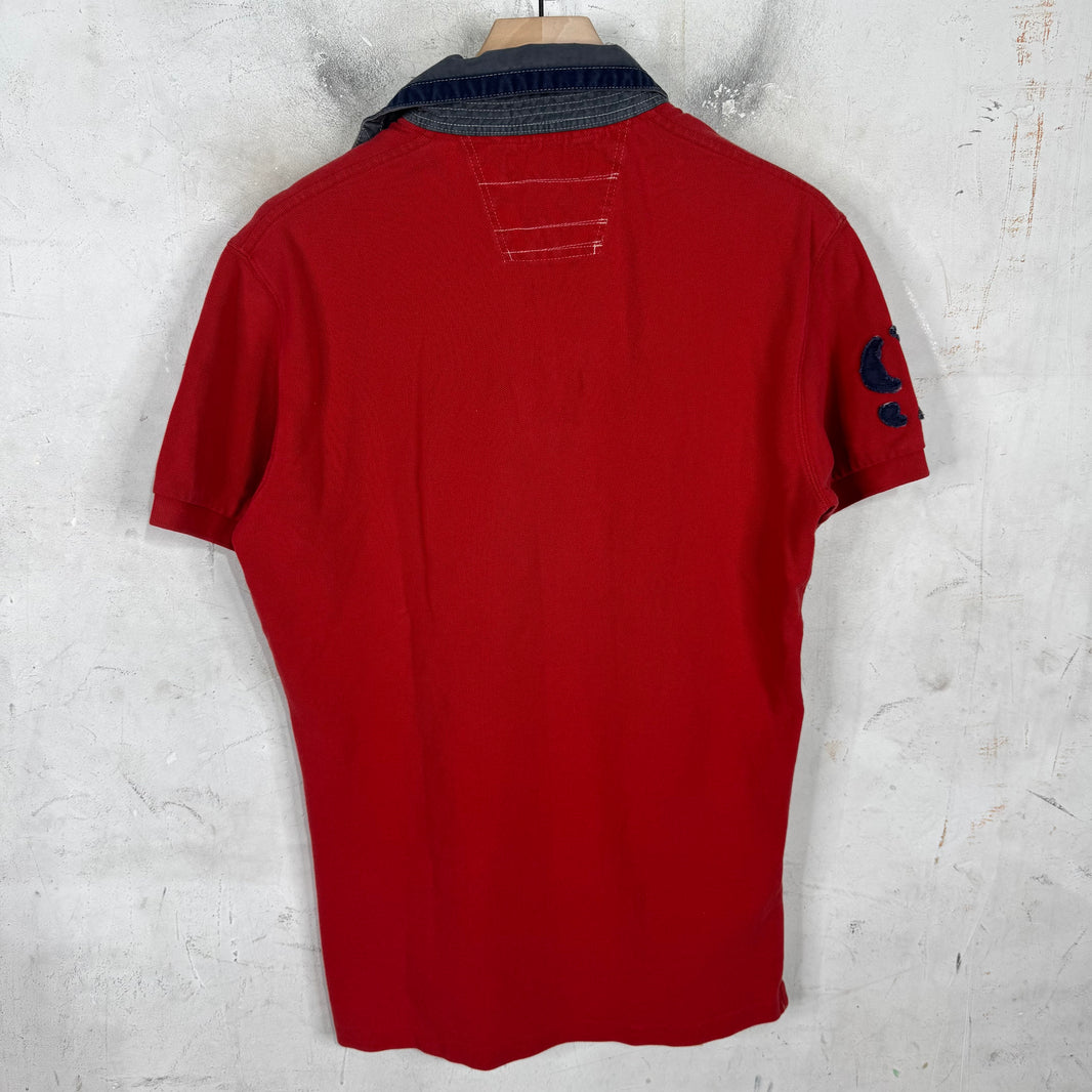 Ralph Lauren Red Sketched Crest Big Pony Polo