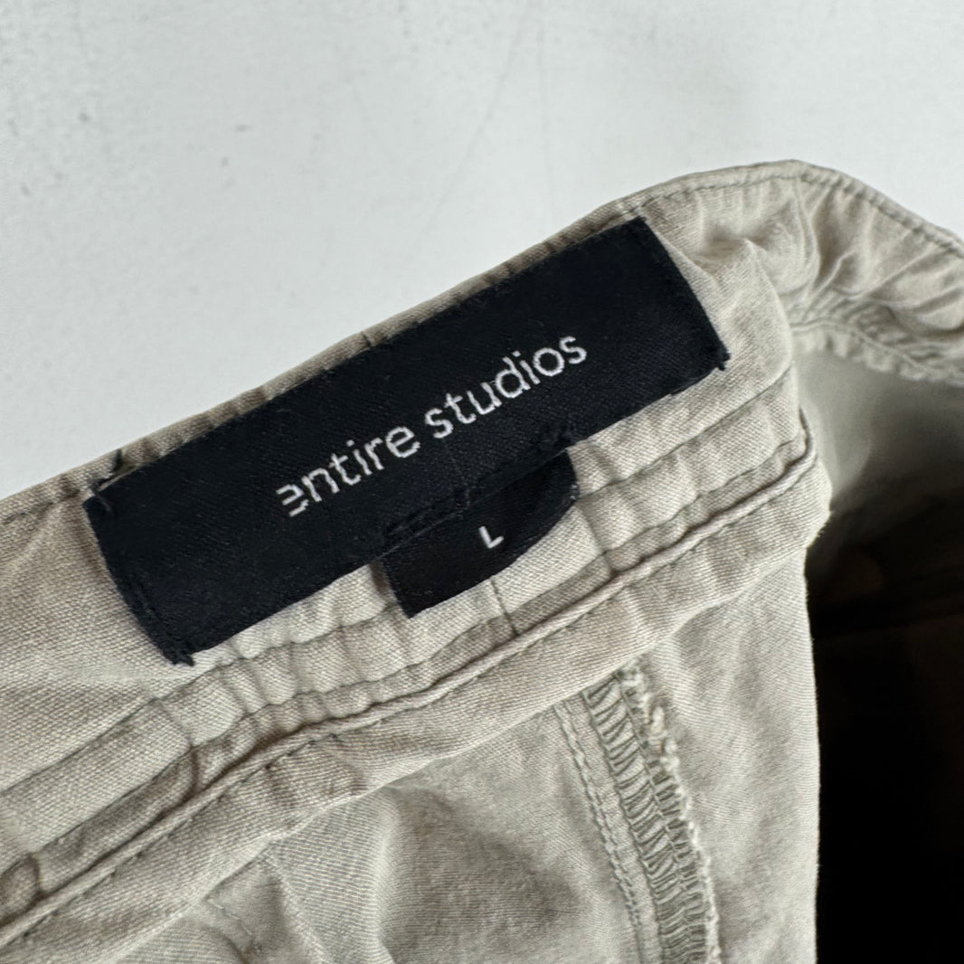 Entire Studios Beige Cargo Pants