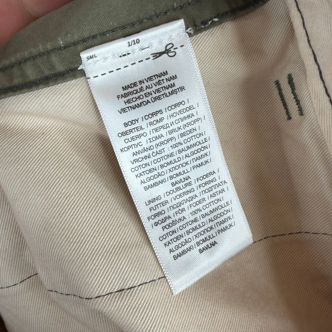 RRL Olive Military Cargo Pants