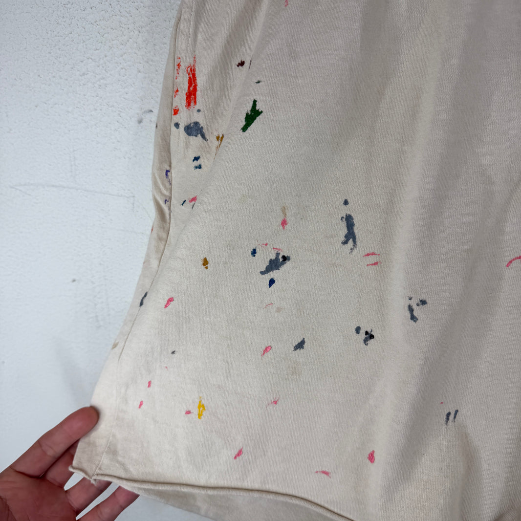 Gallery Dept Cream Paint Shorts