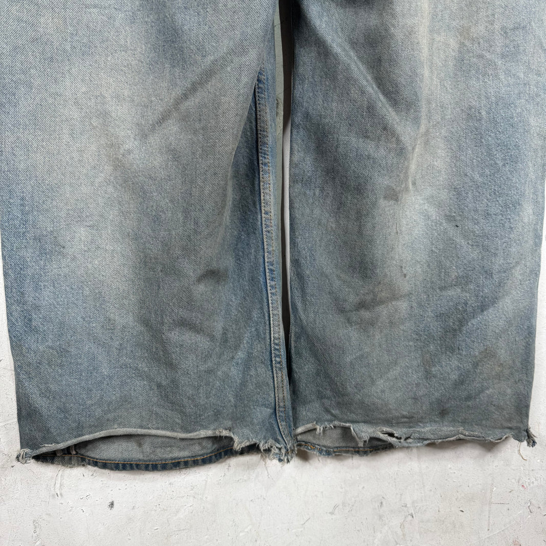 Acne Studios Penicillin Distressed Baggy Jeans
