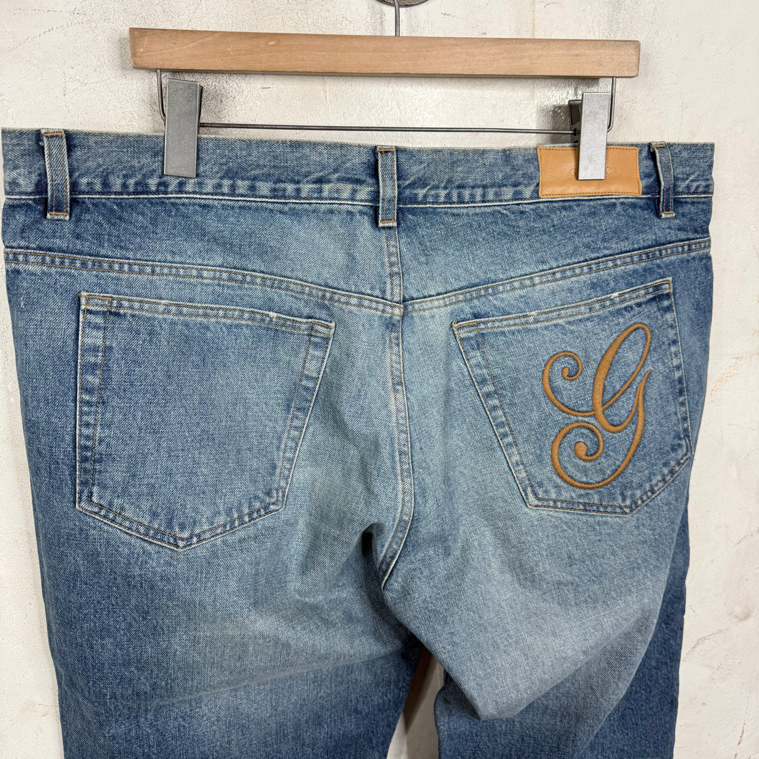 Gucci Script "G" Pocket Jeans