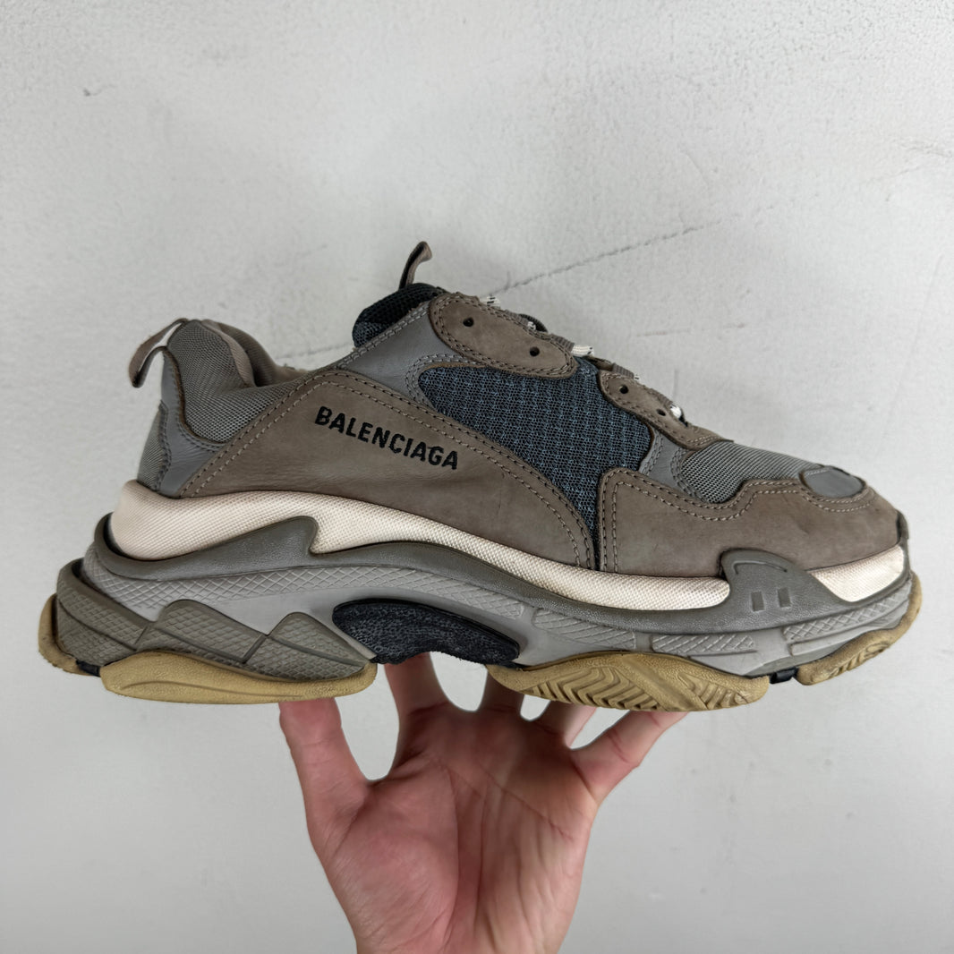 Balenciaga Grey Triple S Sneakers