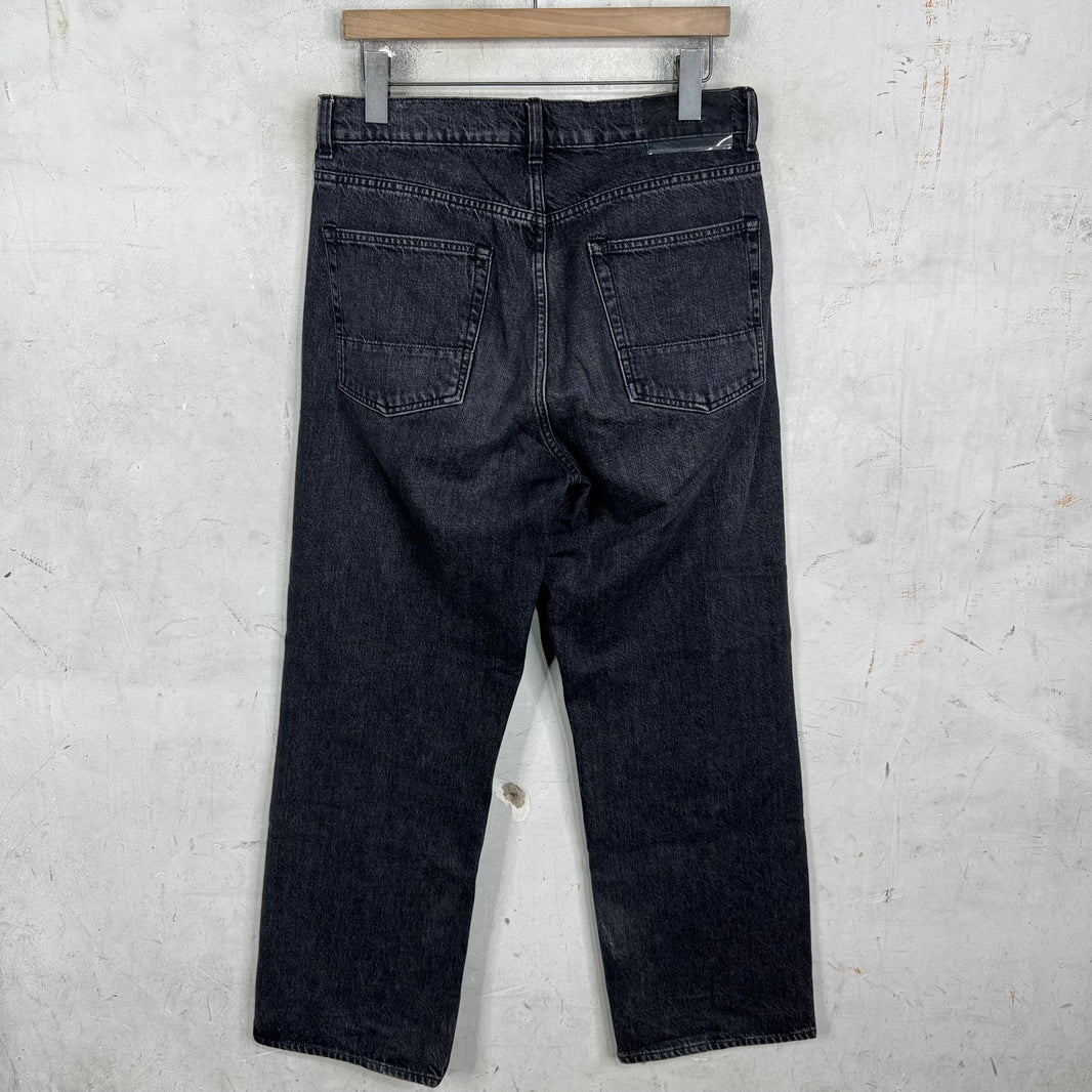 Our Legacy Third Cut Butterfly Knee Jeans