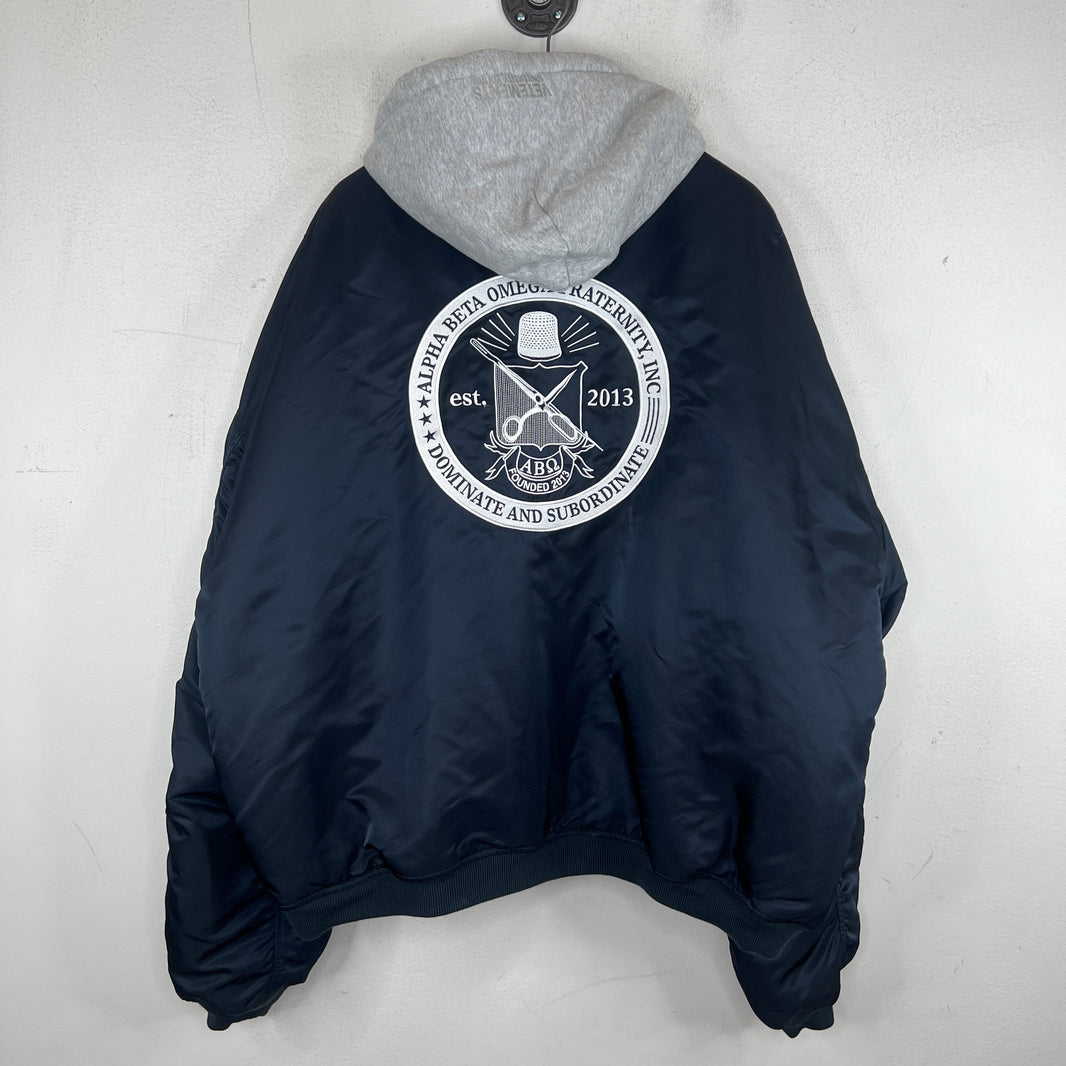 Vetements Alpha Industries Fraternity Bomber Jacket