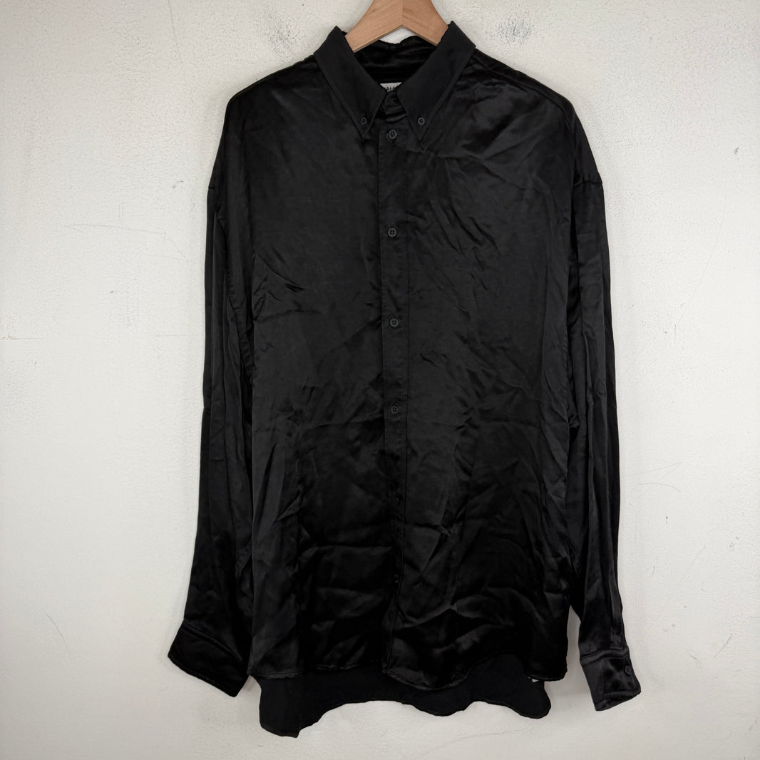 Balenciaga Oversized Satin Shirt