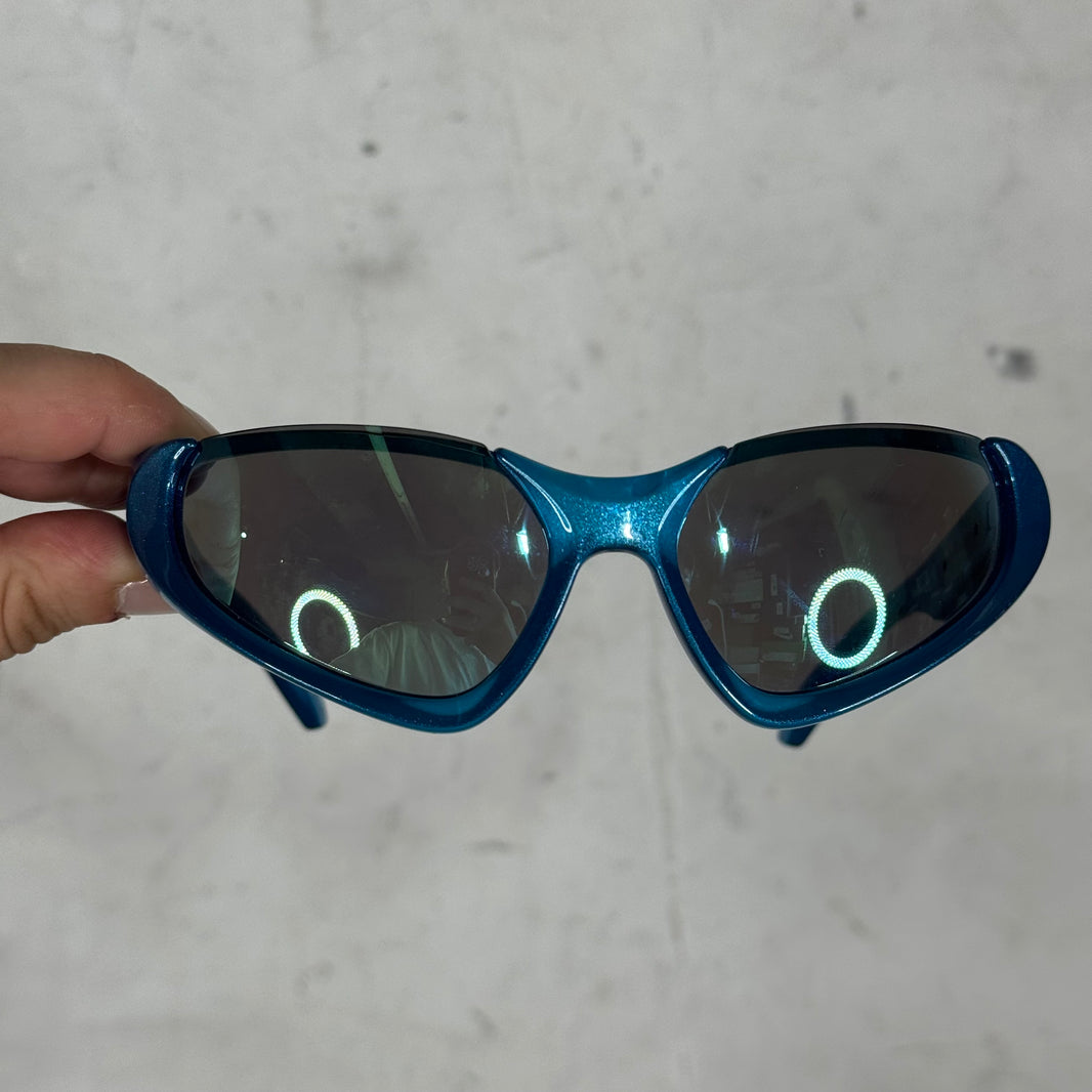 Balenciaga Blue Reverse Xpander Sunglasses