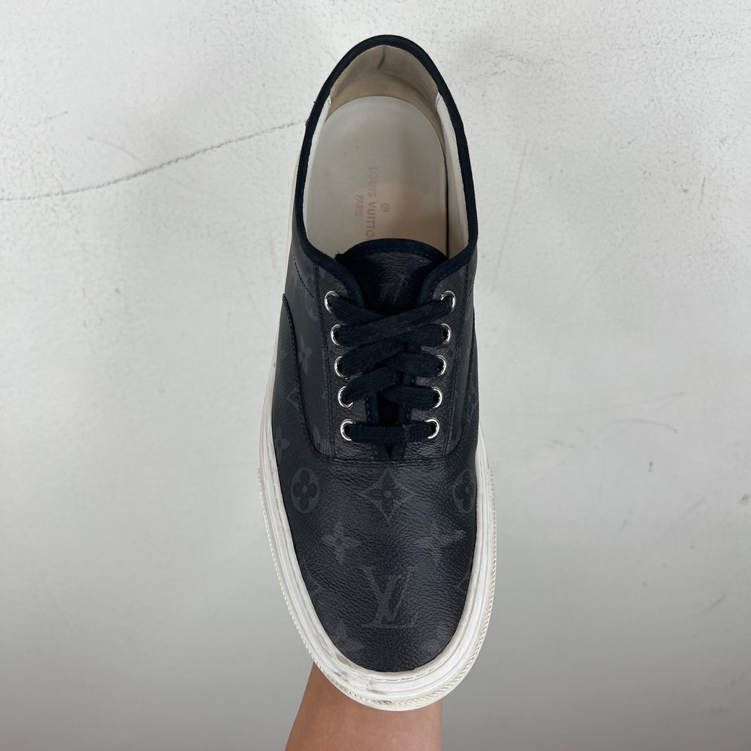 Louis Vuitton Monogram Trocadero Leather Sneakers