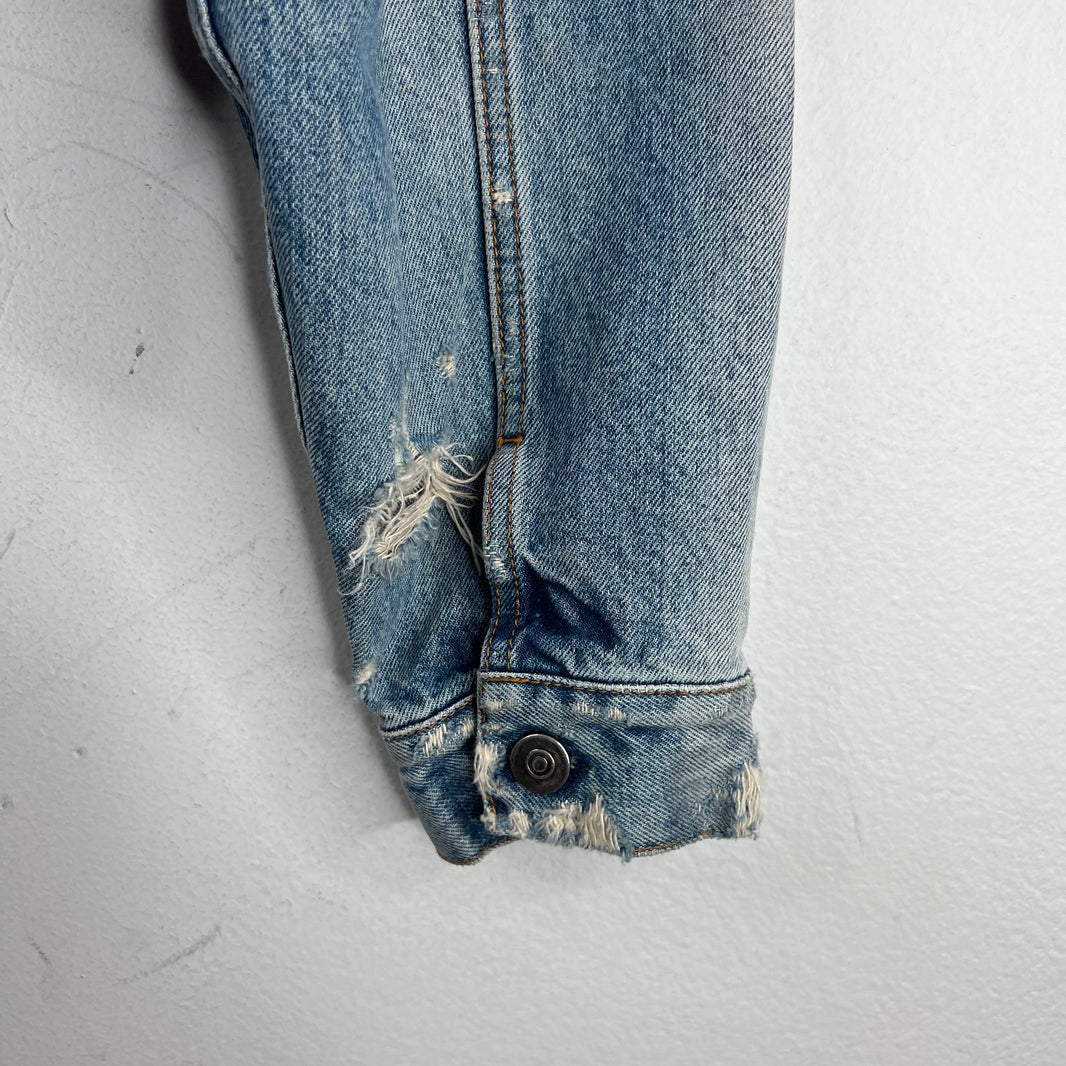 Margiela Distressed Washed Denim Jacket