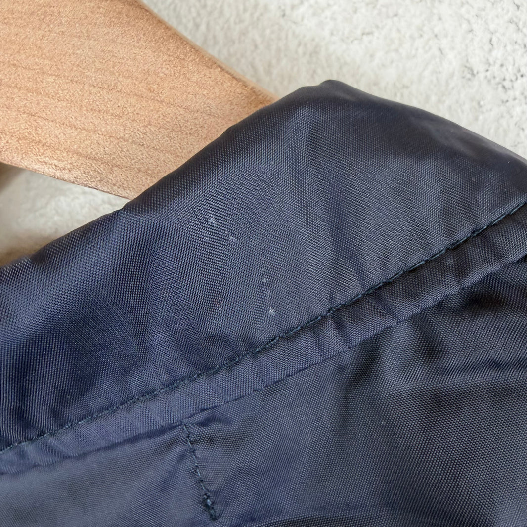 CDG Navy Polka Dot Coaches Jacket