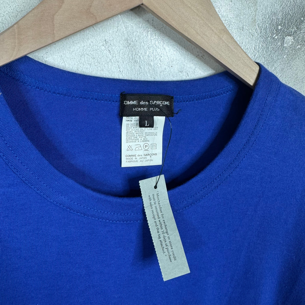 CDG Homme Plus Blue T-Shirt