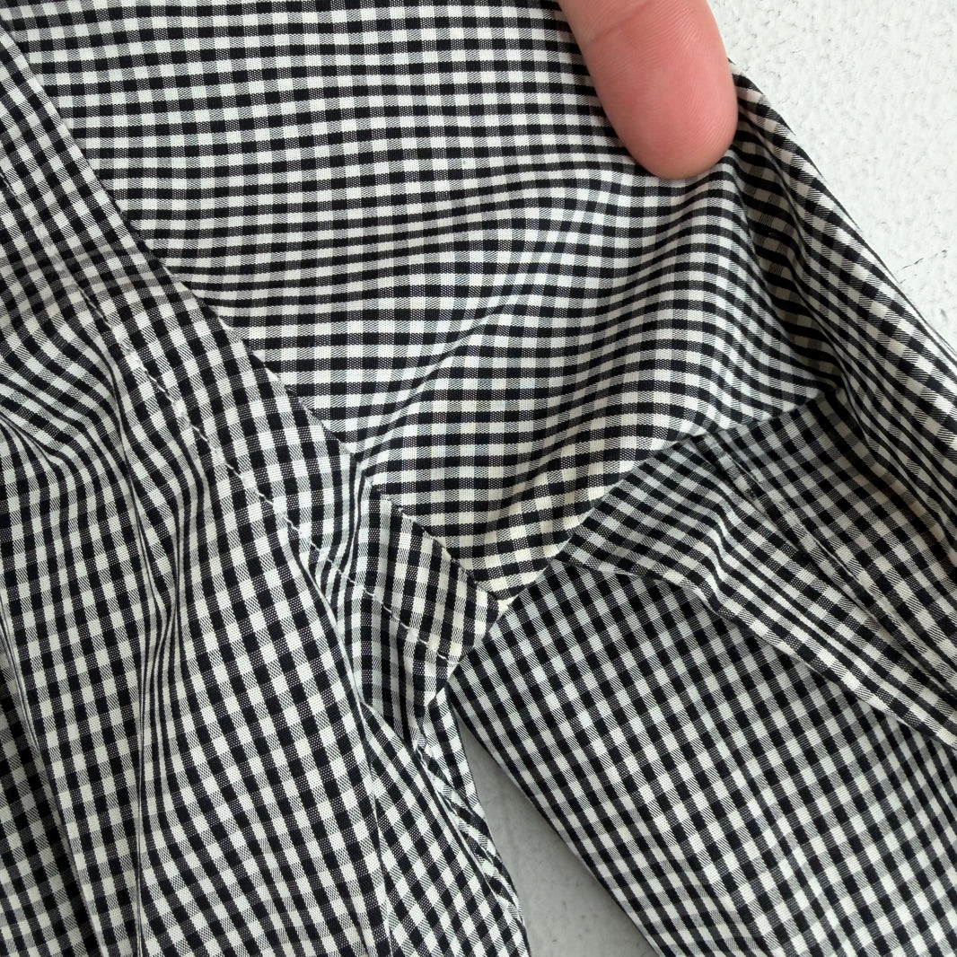 Thom Browne Gingham L/S Button Up Shirt