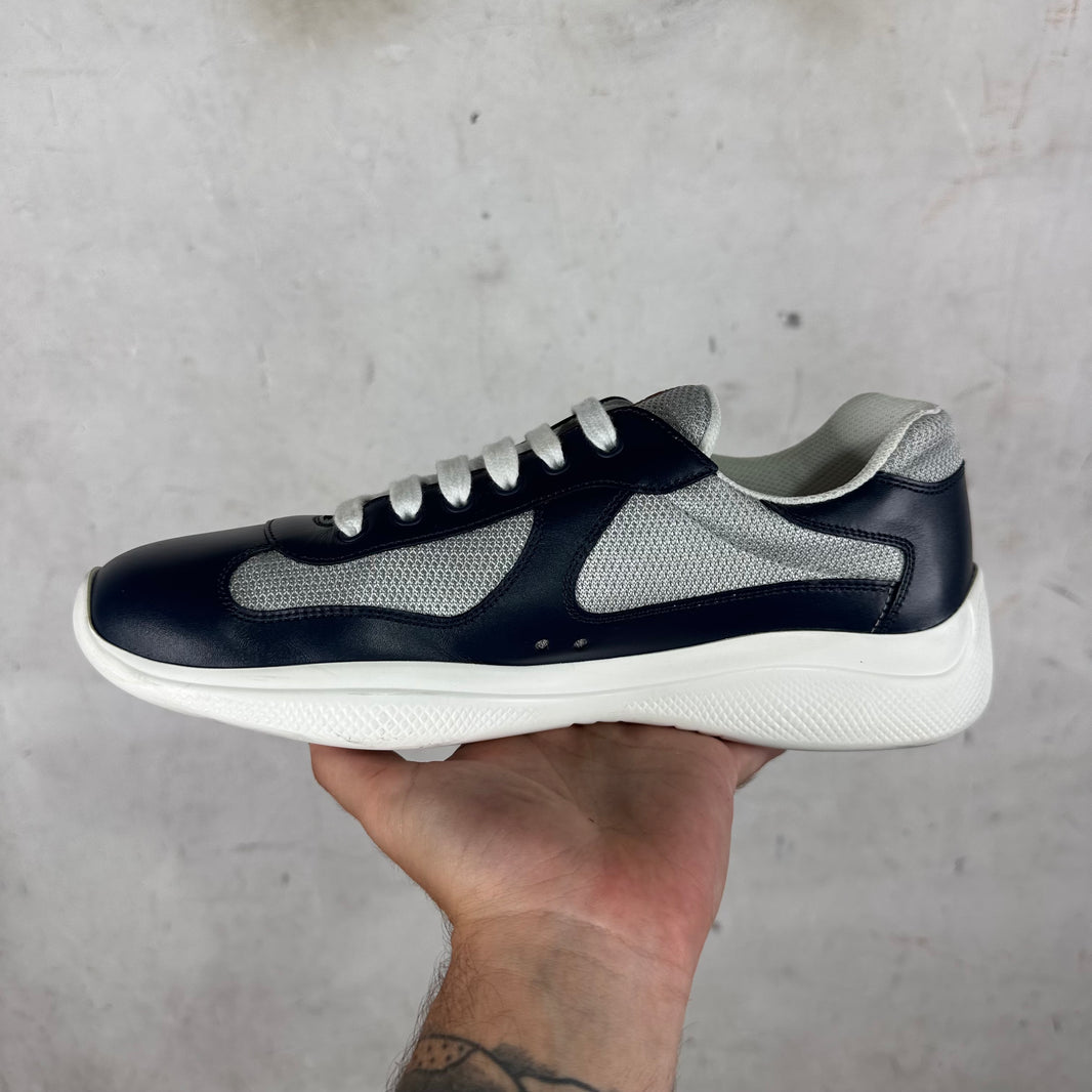 Prada Navy/Grey America Cups Low