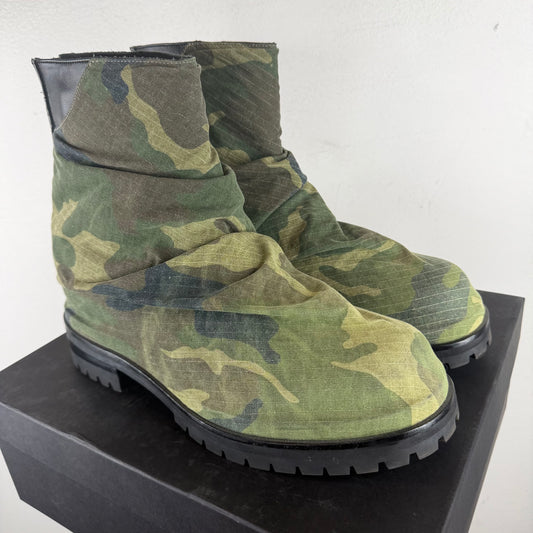 424 Green Camo Marathon Boots