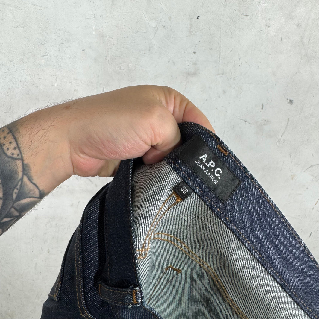 APC Straight Legged Raw Denim