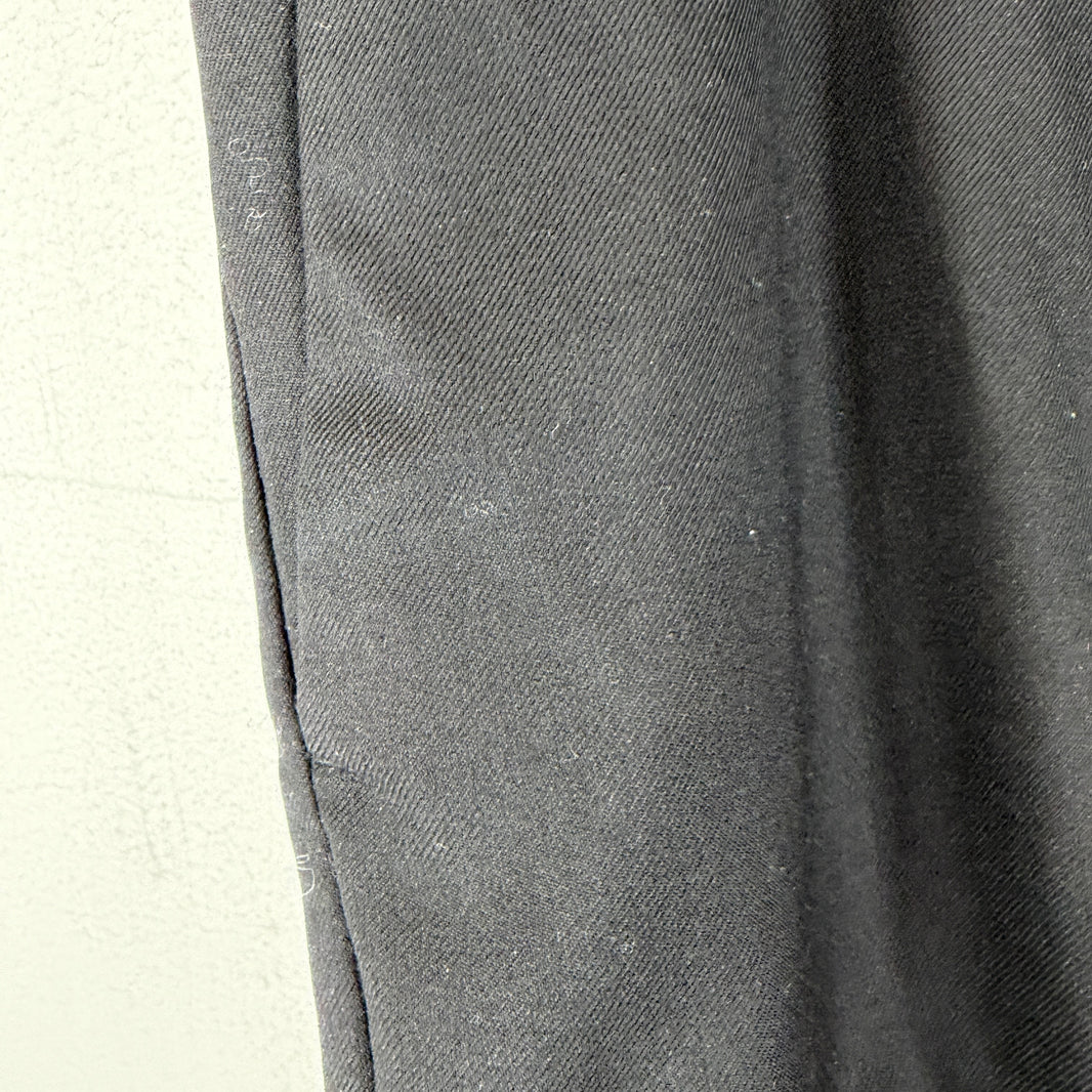 Martine Rose Black Baggy Dress Trousers