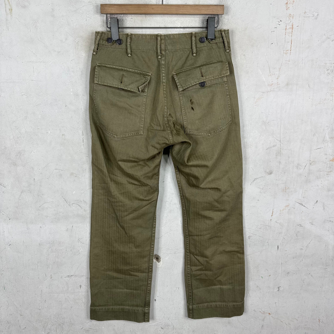 RRL Herringbone Military Pants