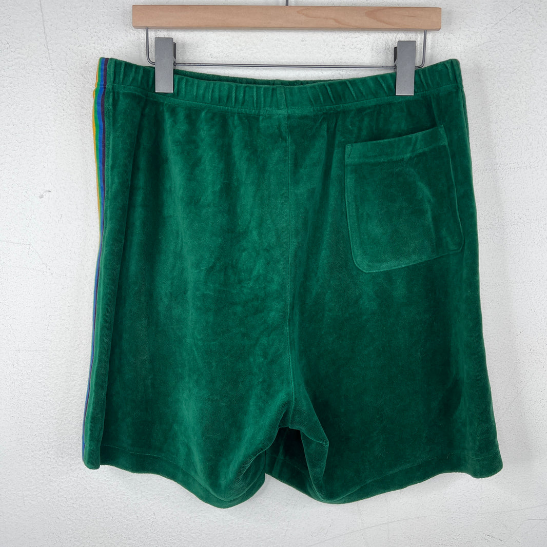 Supreme Hysteric Glamour Green Terrycloth Shorts
