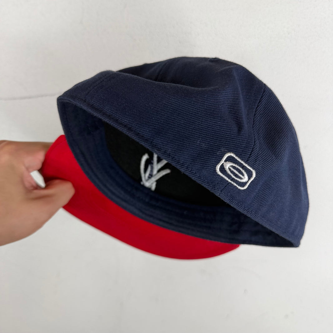YVL Navy/Red Fitted Hat