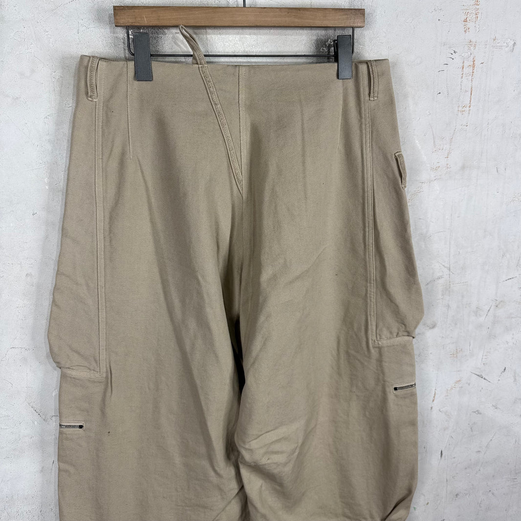 Jacquemus Beige Loose Cargos