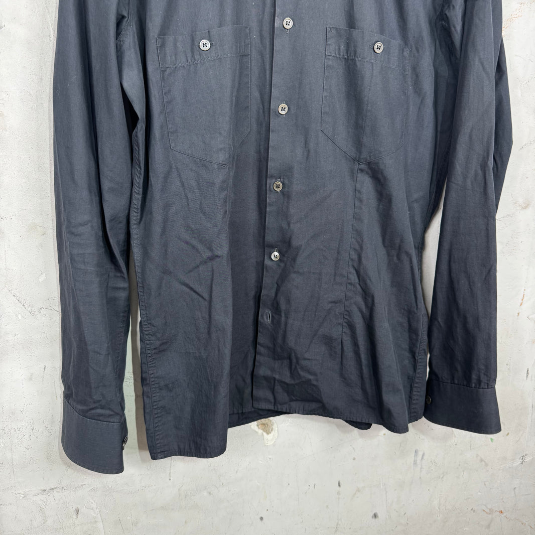 Raf Simons Two Toned Black Shirt