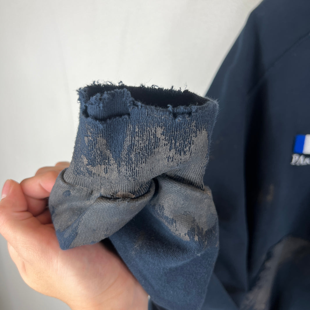 Balenciaga Mud Polo Zip Hoodie