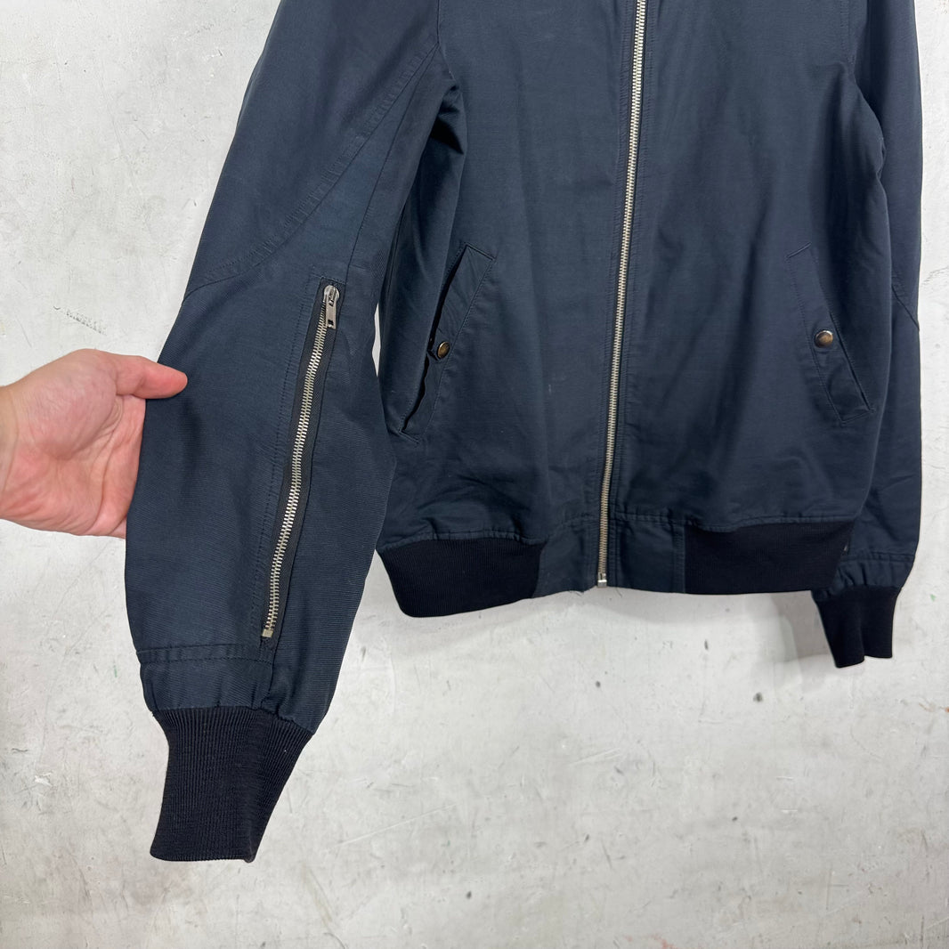 Rick Owens Canvas Light Bomber Jacket