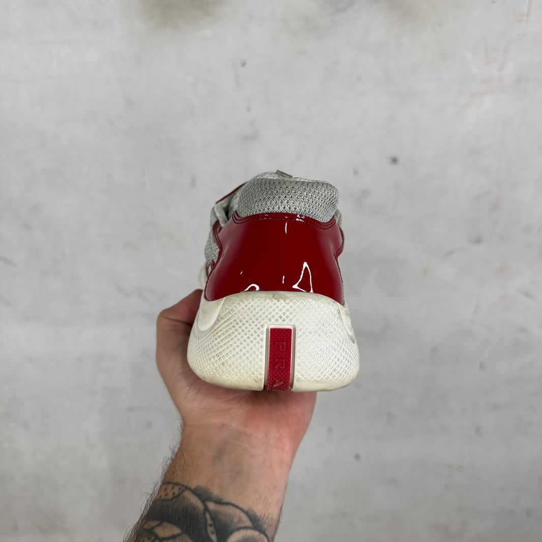 Prada Cherry Patent Americas Cup