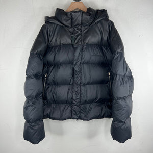 Amiri Faux Leather Puffer Zip Jacket