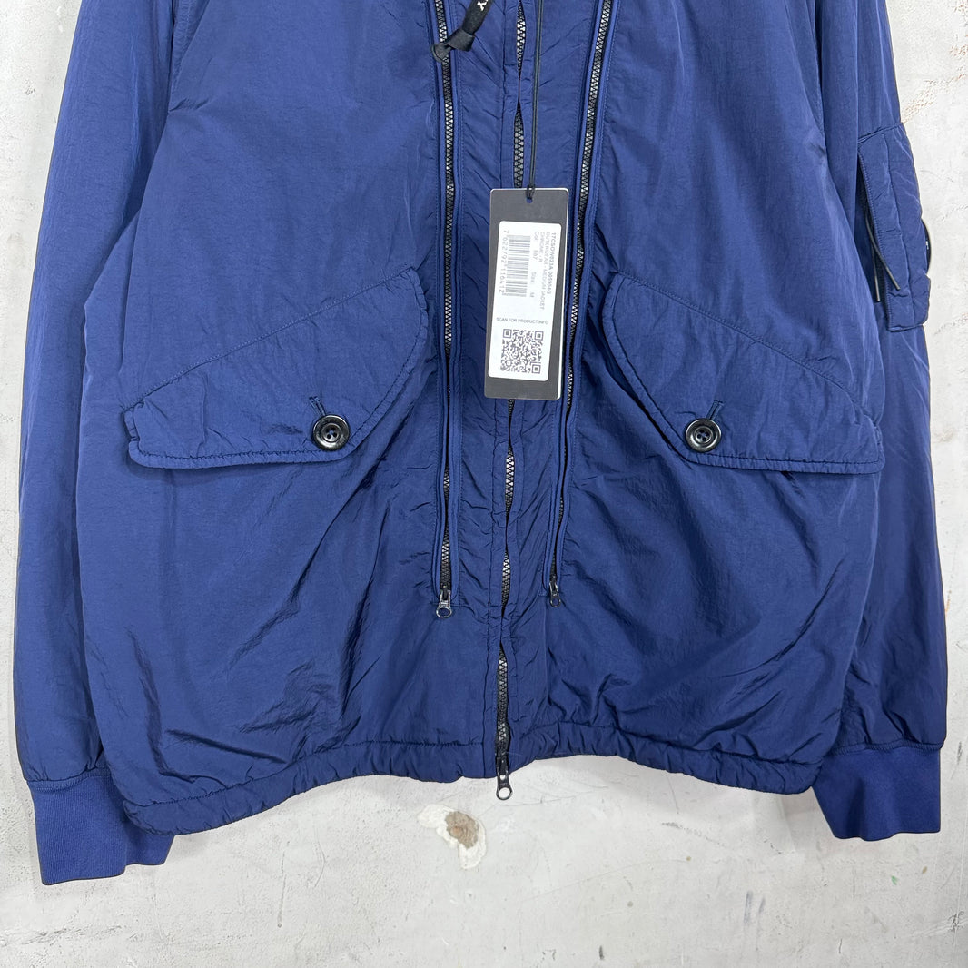 CPCompany x Throwing Fits Blue Padded Jacket