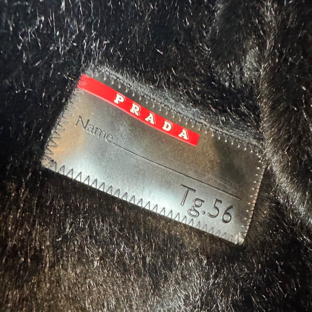 Prada Leather Collar Ski Jacket