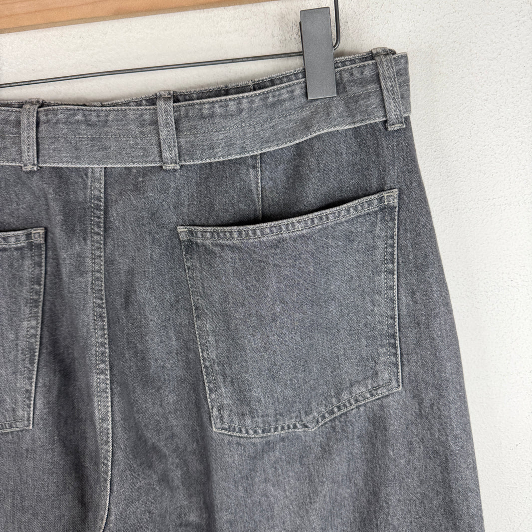 Lemaire Built In Belt Baggy Light Jeans