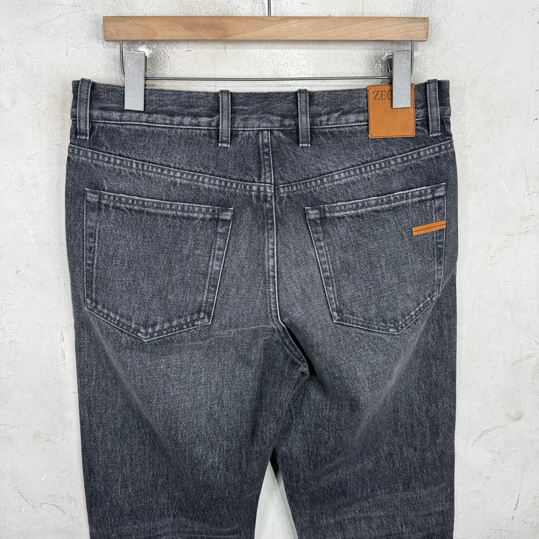 Zegna Charcoal Jeans